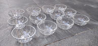 12 Coppe frutta gelato plexiglass Design Guzzini