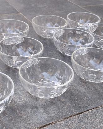 12 Ciotole Venice plexiglass Guzzini Designer Toso