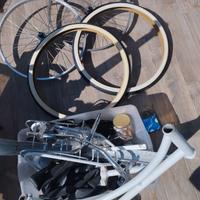 Bici vintage da rimontare o per recupero pezzi