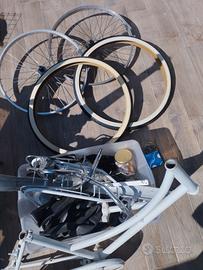 Bici vintage da rimontare o per recupero pezzi