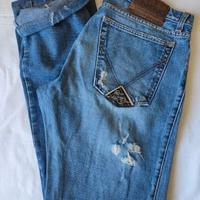 ROY ROGER'S Jeans ORIGINALI 5 Tasche Slavato