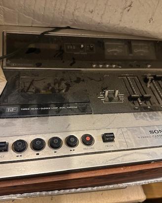 sony tc177sd e tanberg ampl. 3012 + fm tuner 3001