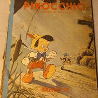 Libro Pinocchio stampa anno 1940