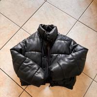 Giubbino eco pelle Zara