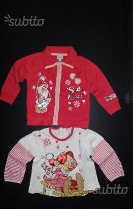 Completo natalizio 7 nani disney taglia 12 mesi