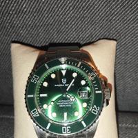 Orologio automatico tipo submariner hulk