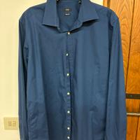 Camicia uomo Slim Fit blu