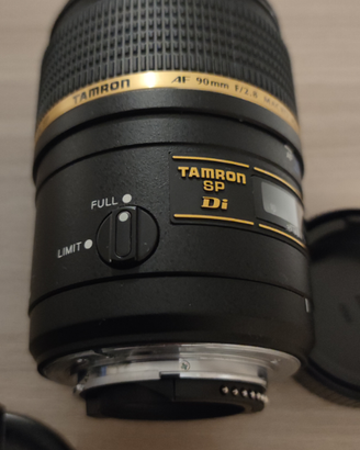 Obiettivo Tamron 90 macro 2.8 per Nikon