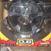 Woofer da 320mm dub style, 800 watt
