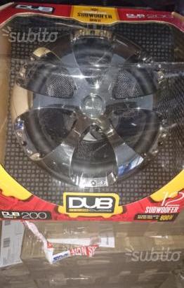 Woofer da 320mm dub style, 800 watt