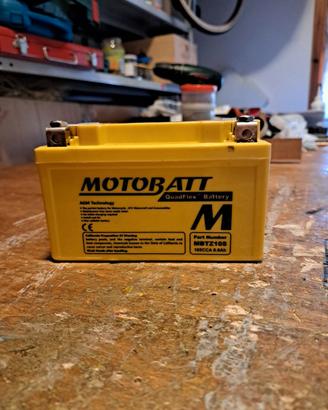 BATTERIA  MOTOBATT AL GEL  CODICE ARTICOLO MBTZ10S