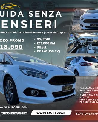 Ford S-Max 2.0 tdci ST-Line Business s&s 150cv pow