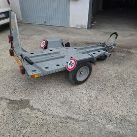 carrello porramoto non frenato