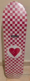 Tavola skateboard deck heart supply nuova
