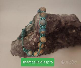 bracciale shamballa pietre diaspro