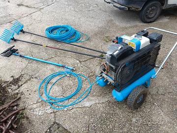 Kit completo raccolta uliveto Motocompressore +