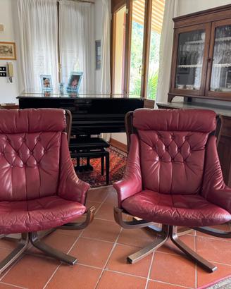 COPPIA DI POLTRONE VIKING – POLTRONA FRAU