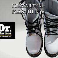 Stivaletti Dr Martens Bianchi Taglia 36 