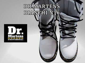 Stivaletti Dr Martens Bianchi Taglia 36 