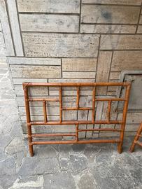 Coppia di testiera/pediera per letto singolo