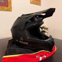 Casco da motocross LS2 MX708 Fast II Solid
