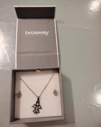 Collana ed orecchini Brosway