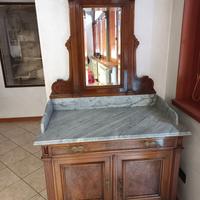 Toeletta antica Liberty - tavolo da trucco d'epoca