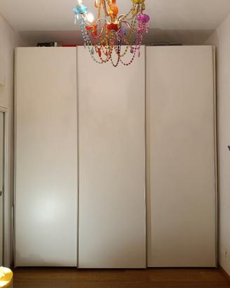 Armadio De Rosso di design – 3 ante scorrevoli – 2