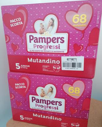Pampers progressi Mutandino, taglia 5