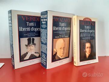 libretti D'opera - Bellini, Mozart, Verdi
