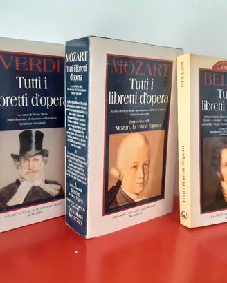 libretti D'opera - Bellini, Mozart, Verdi