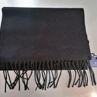 Sciarpa tinta unita blu scuro Marinella NUOVA