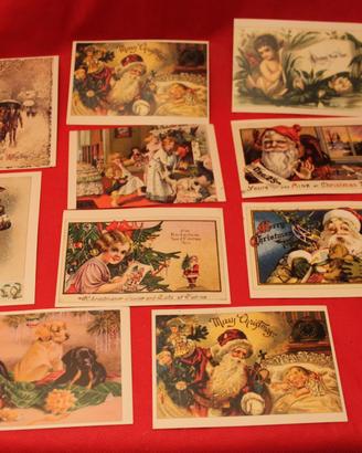Cartoline Natalizie non viaggiate allegato omaggio