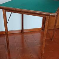 Tavolo poker chiudibile anni 60
