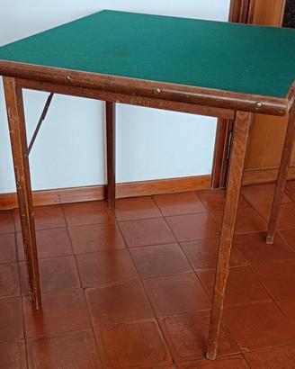Tavolo poker chiudibile anni 60