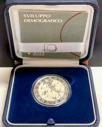 5€ Sviluppo demografico ARG.925% solo 4000pz