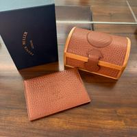 Scatole Frank Muller mogano pelle