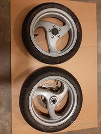 Coppia di cerchi per Piaggio NRG MC3