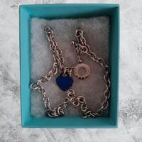 Tiffany & Co Collana Cuore Blu