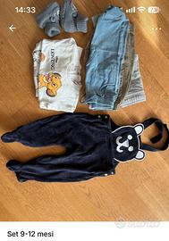 Set abbigliamento bimbo