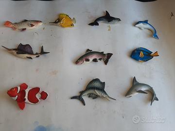collezzione pesci resina