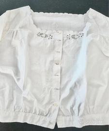 Camiciola vintage (primi del ‘900) ricamata a mano