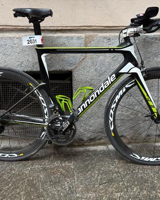 Bici da crono, triathlon Cannondale Slice 57