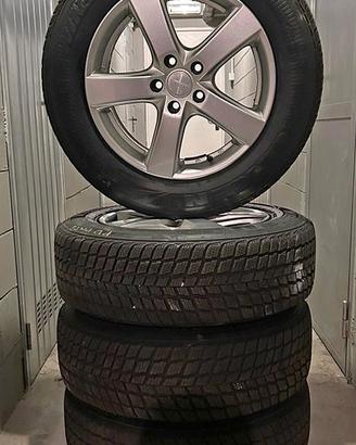 Set completo cerchi lega MAK + gomme termiche