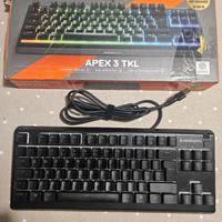 Tastiera Gaming Steelseries Apex 3 TKL