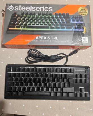 Tastiera Gaming Steelseries Apex 3 TKL