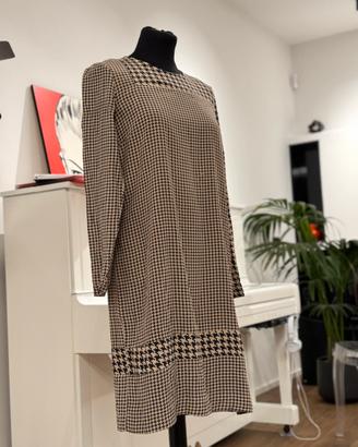 Vestito Nice Things fantasia pied de poule