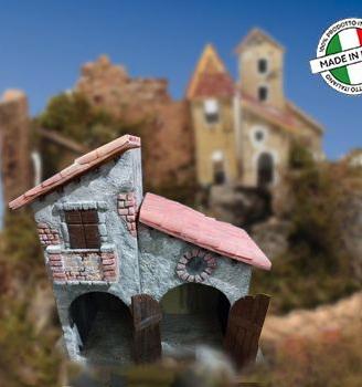 Presepe artigianale Casa