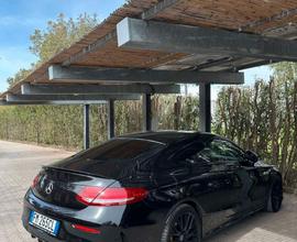 Mercedes c220 coupe premium NAVI/MATRIX/ALLBLACK
