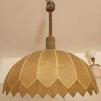 Lampada a sospensione in Cocoon anni 60
